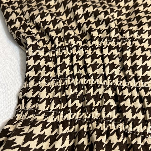 Joan Rivers Women's Blazer Beige Brown Geometric Size Large Jacket Button - Picture 3 of 8